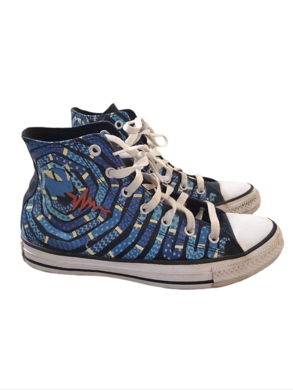 Converse Chuck Taylor All Star High GS 'Snake Coils' Sneakers Size 7.5